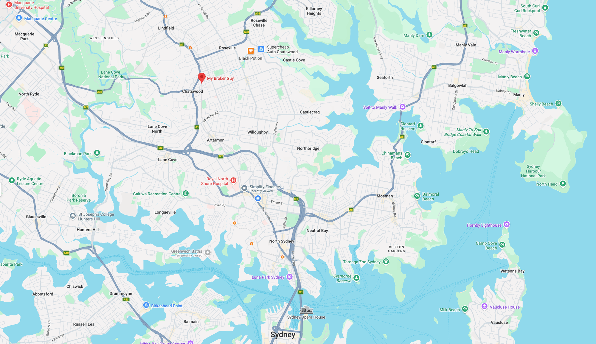 MyBrokerGuy Map
